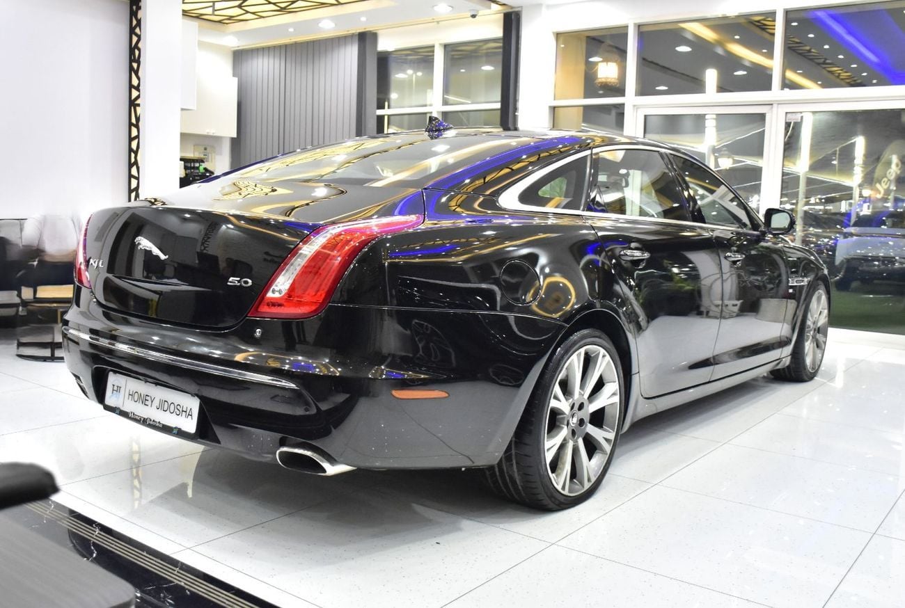 Jaguar XJL  EXCELLENT DEAL for our Jaguar XJ L 5.0 ( 2013 Model ) in Black Color GCC Specs