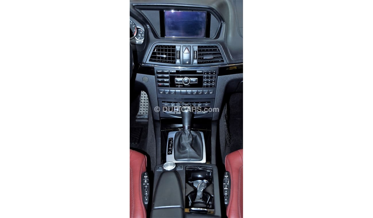 Mercedes Benz E350 EXCELLENT DEAL for our Mercedes Benz E350 CONVERTIBLE ( 2013 Model ) in Black Color GCC Specs