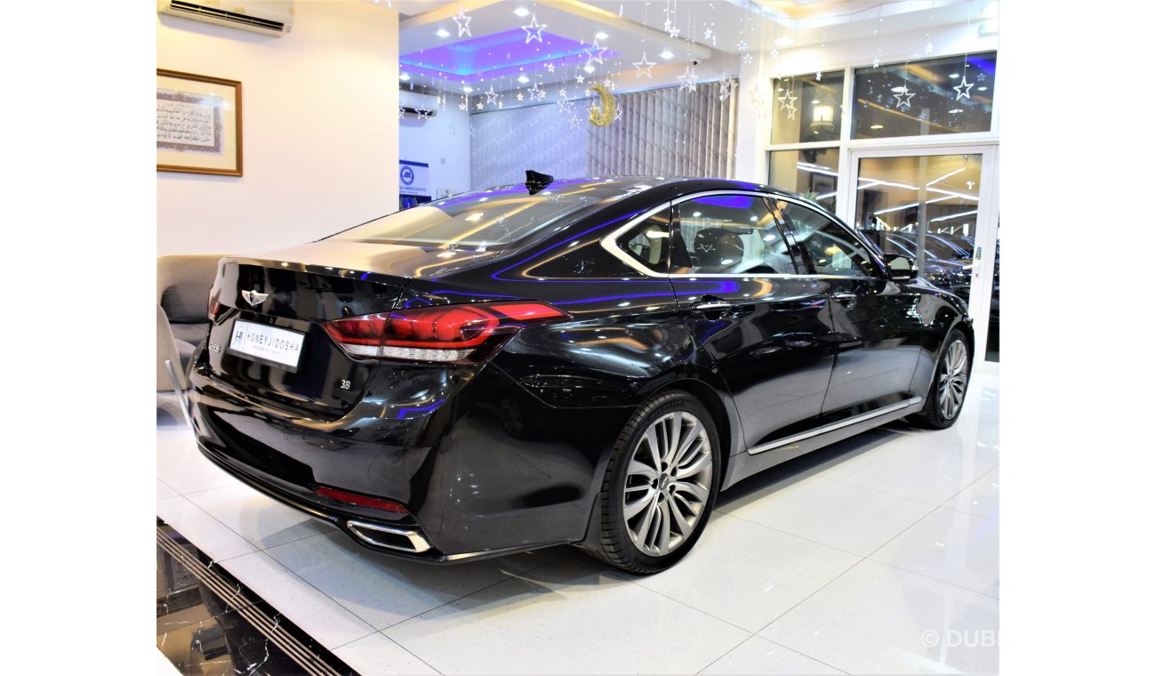 Hyundai Genesis 2016 Model!! in Black Color! GCC Specs