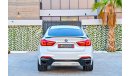 بي أم دبليو X6 xDrive50i M-Kit V8 | 3,408 P.M | 0% Downpayment | Full Option | Agency Warranty!