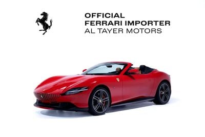 فيراري روما Spider – Delivery Mileage | Red Exterior | Cuoio Interior