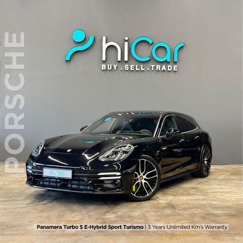بورش باناميرا AED 6,683pm • 0% Downpayment •Turbo S E-Hybrid Sport • Turismo • 3 Years Warranty!