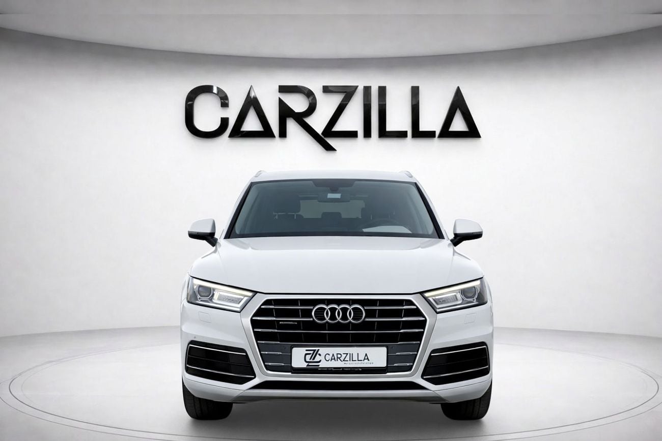 Audi Q5 45 TFSI Quattro 2.0L  l AED 1,410 P.M l 0% Down Payment l Quattro l 1 Year Warranty