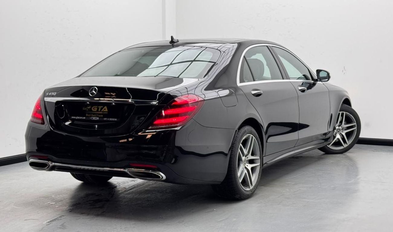 مرسيدس بنز S 450 Std 3.0L 2019 Mercedes-Benz S450 AMG, Mercedes Service History, 1 Year Warranty, Excellent Condition