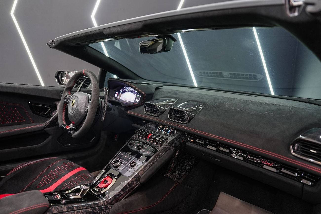 لامبورغيني هوراكان Performante Spyder, ALA Aerodynamics, Lift System, Forged Composites, GCC Spec!!