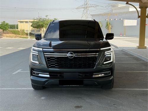 نيسان باترول Platinum City LE Twin Turbo  V6T FULL Option UAE