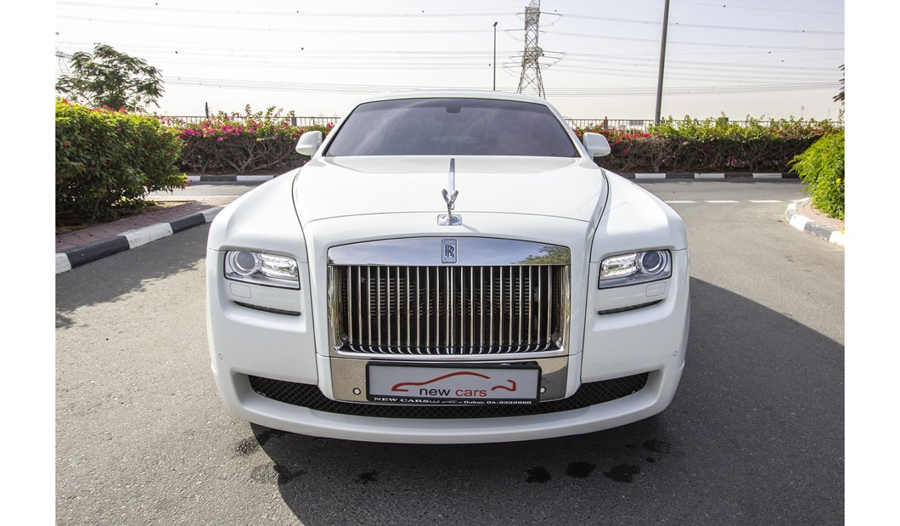 رولز رويس جوست ROLLS ROYCE GHOST -2014 - GCC - ZERO DOWN PAYMENT - 11655 AED/MONTHLY - LAST SERVICE DONE ON 8000KM