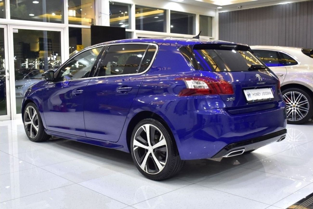 بيجو 308 EXCELLENT DEAL for our Peugeot 308 GT-Line ( 2016 Model ) in Blue Color GCC Specs
