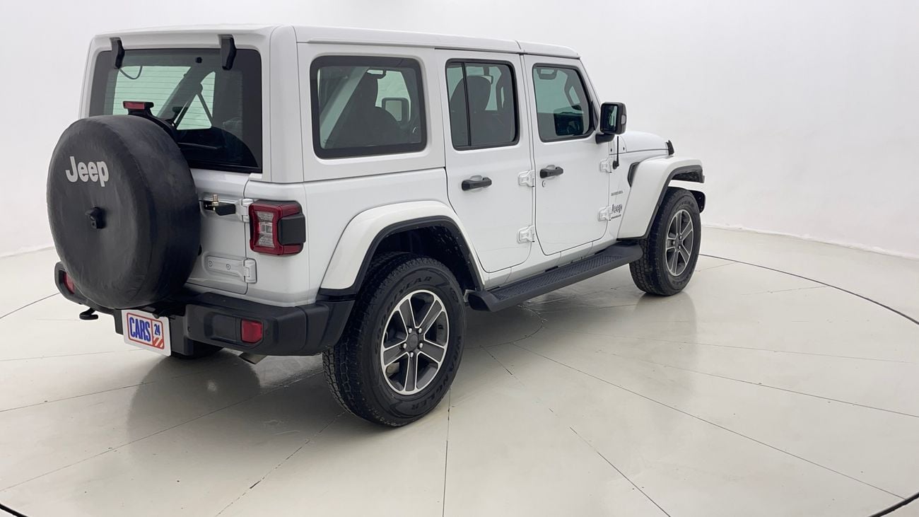 جيب رانجلر UNLIMITED SAHARA 3.6 | بدون دفعة مقدمة | اختبار القيادة في المنزل