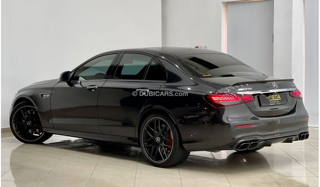 Mercedes-Benz E 63 AMG 2021 Mercedes AMG E 63 S, Mercedes Warranty-Service Contract-Service History, GCC
