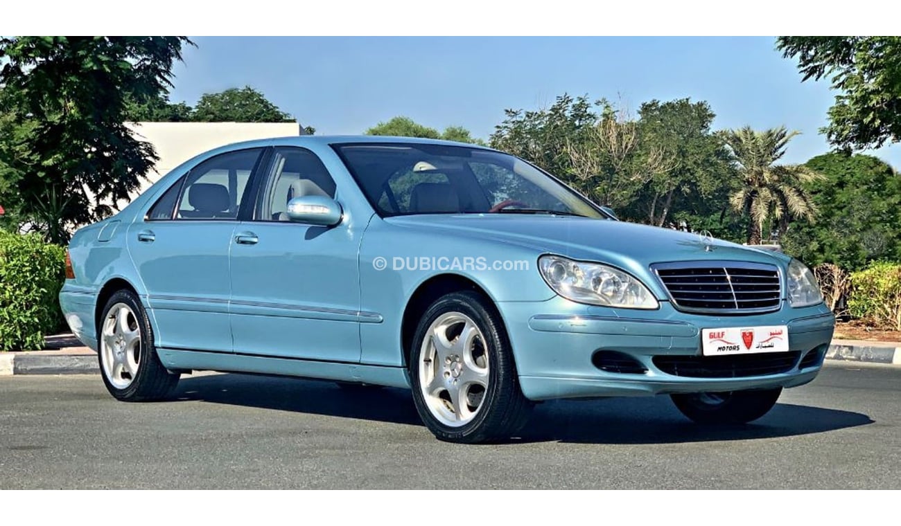 Mercedes-Benz S 500 GCC - MERCEDES-BENZ SCLASS - S500 - 2004 - V8 - EXCELLENT CONDITION