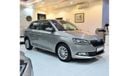 Skoda Fabia EXCELLENT DEAL for our Skoda FABIA 1.6L 2019 Model!! in Beige/Silver Color! GCC Specs