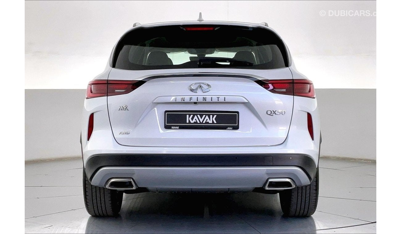 Infiniti QX50 Luxe Style | 1 year free warranty | 1.99% financing rate | Flood Free