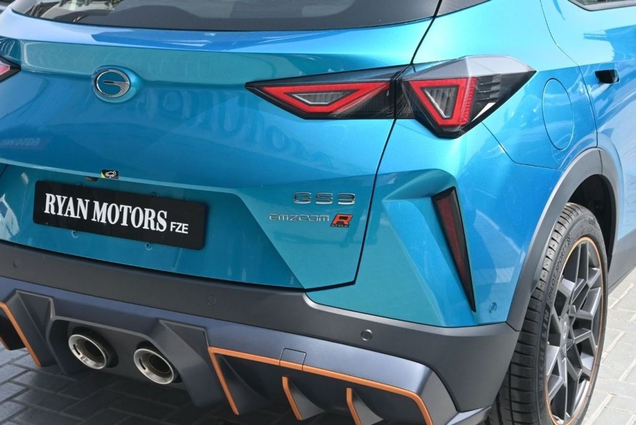 جي إي سي GS3 إمزوم GAC GS3 Emzoom R 1.5L Turbo, FWD, 7 DCT, Color Blue, Model 2024