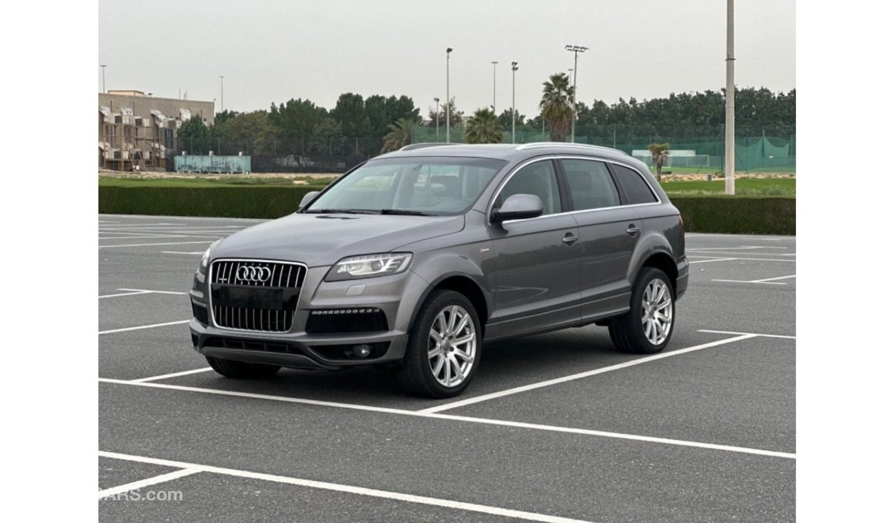 Audi Q7 FSI quattro S-Line MODEL 2014 GCC CAR PERFECT CONDITION INSIDE AND OUTSIDE