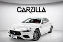 Maserati Ghibli Modena 3.0L AED 3,290 / Monthly l 0% Downpayment l Modena V6 l 1 Year Warranty