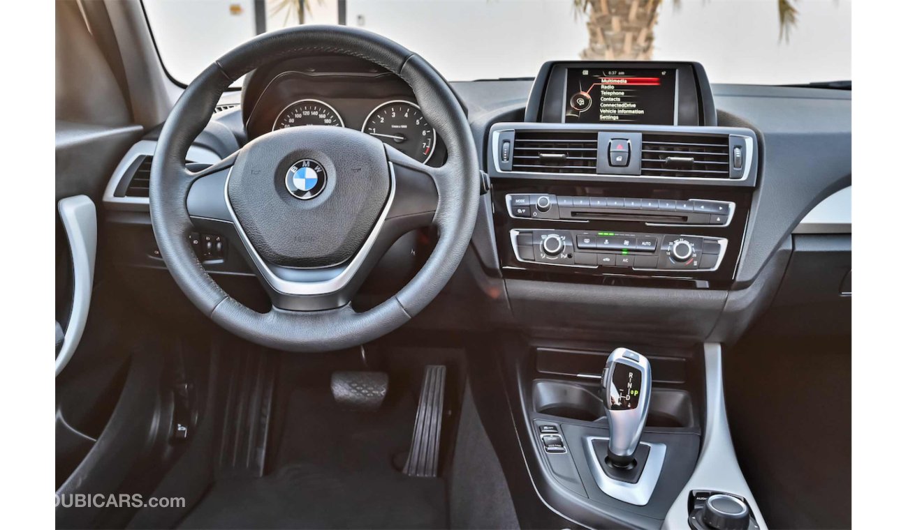 BMW 120i i | 1,351 P.M Agency Warranty & Service Contract until 2022 | 0% Downpayment | Perfect Condition !