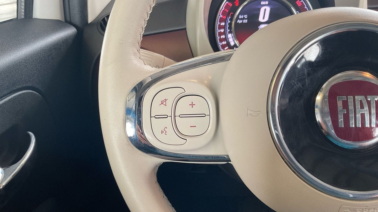 فيات 500 1.4L 100HP LOUNGE | شامل الضمان | 0 ﺪﻔﻋﺓ ﺃﻮﻟﻯ