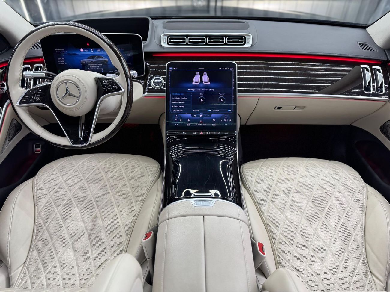 Mercedes-Benz S 500 4MATIC 3.0L 2022 Mercedes Benz S500 LWB, Warranty, Fully Loaded, Brabus Kit, Excellent Condition, 42