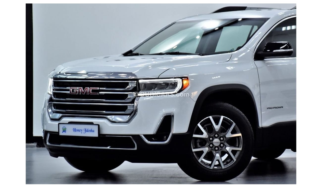 GMC Acadia EXCELLENT DEAL for our GMC Acadia SLE ( 2022 Model ) in White Color GCC Specs