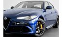 Alfa Romeo Giulia 2019 Alfa Romeo Giulia Quadrifoglio / 5 Year Alfa Romeo Warranty & Service Contract