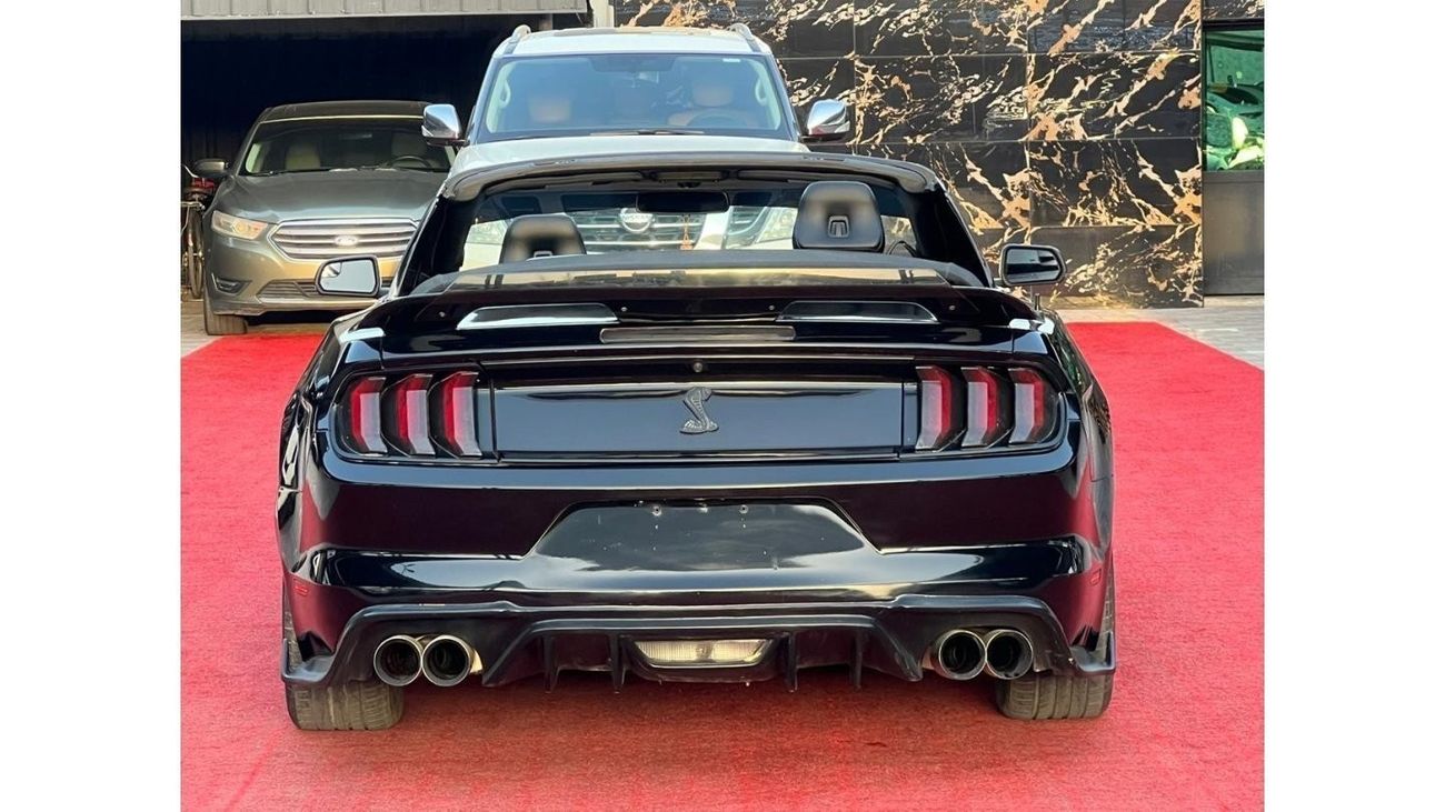 Ford Mustang FORD MUSTANG ECOBOOST CONVERTIBLE GT 500  4 CYLINDER MODEL: 2016 MILEAGE : 76,000 KM PRICE: 44.000 D