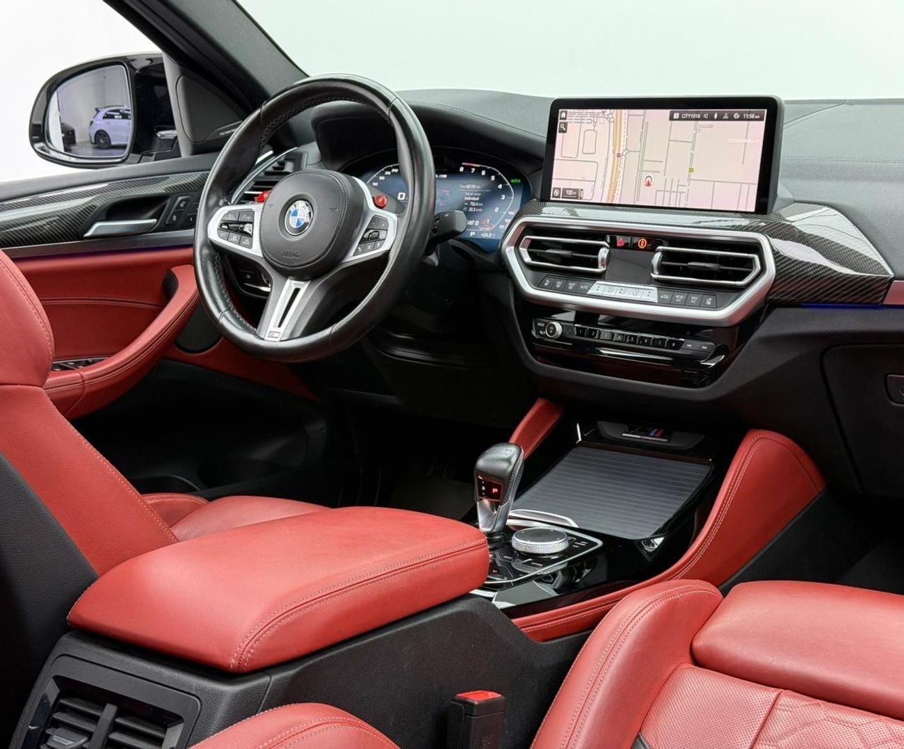 بي أم دبليو X4M Competition 3.0L (503 HP) 2022 BMW X4M Competition, 2027 BMW Warranty + Service Pack, Full BMW Servi