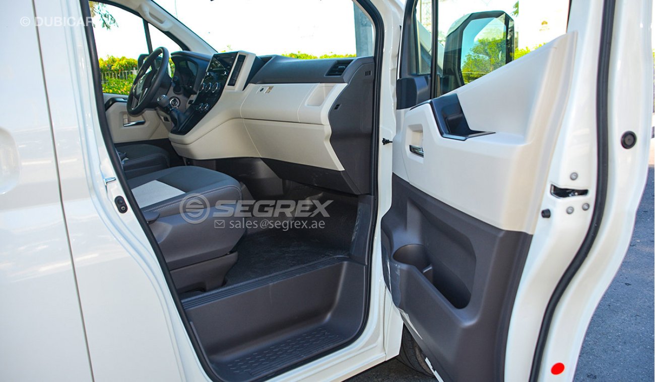 Toyota Hiace 20YM 2.8L MT Diesel GL HIGH ROOF with 2 heater Full option,13 SEATS- Petrol Available- فل اوبشن