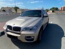 BMW X6 BMW X6 xDrive35i ( 2013 Model ) in Silver / Beige Color GCC Specs