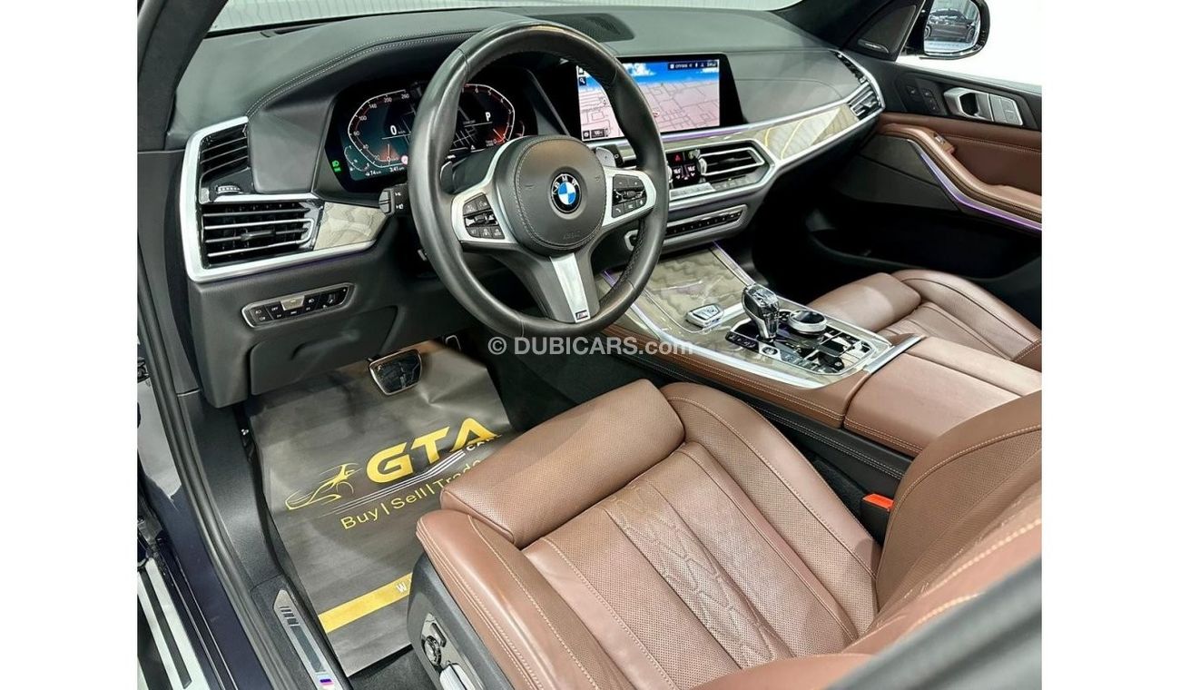 BMW X7 2021 BMW X7 xDrive40i M-Sport, BMW Warranty Nov 2023, BMW Service History, GCC