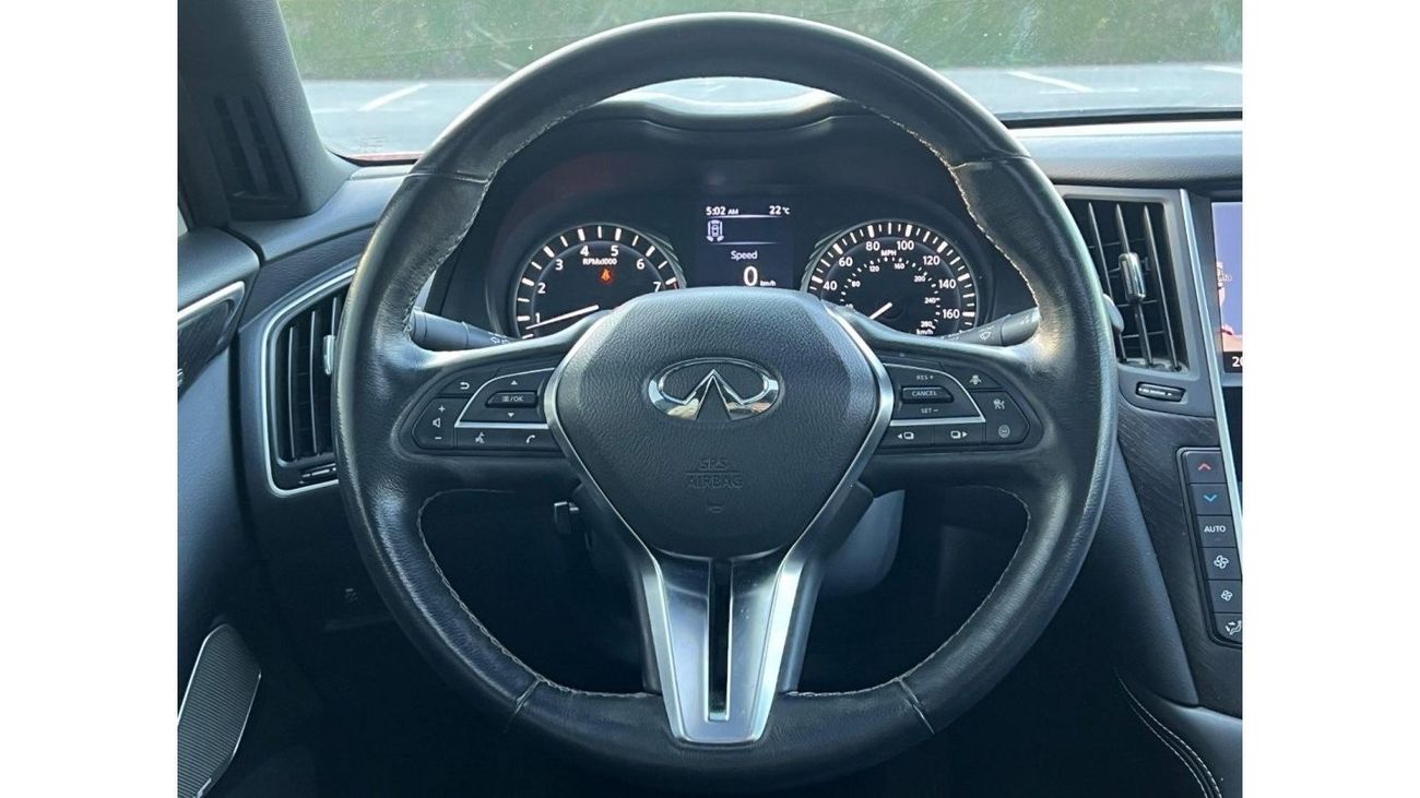 Infiniti Q50 Red Sport 400 INFINITI Q-50S TWIN TURBO 2021 US // LOW MILEAGE // GOOD CONDITION // FULL OPITION