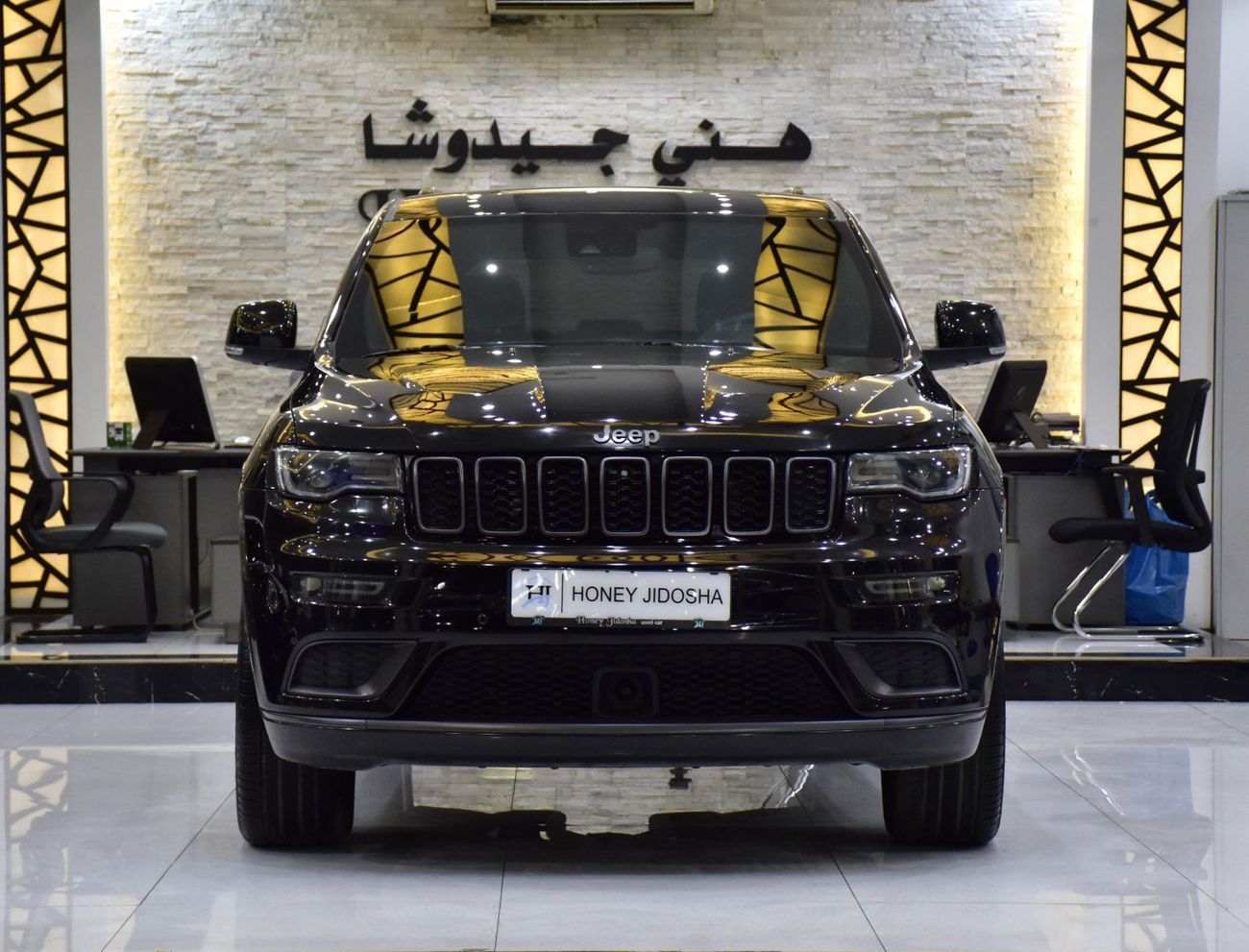 Jeep Grand Cherokee EXCELLENT DEAL for our Jeep Grand Cherokee S ( 2019 Model ) in Black Color GCC Specs