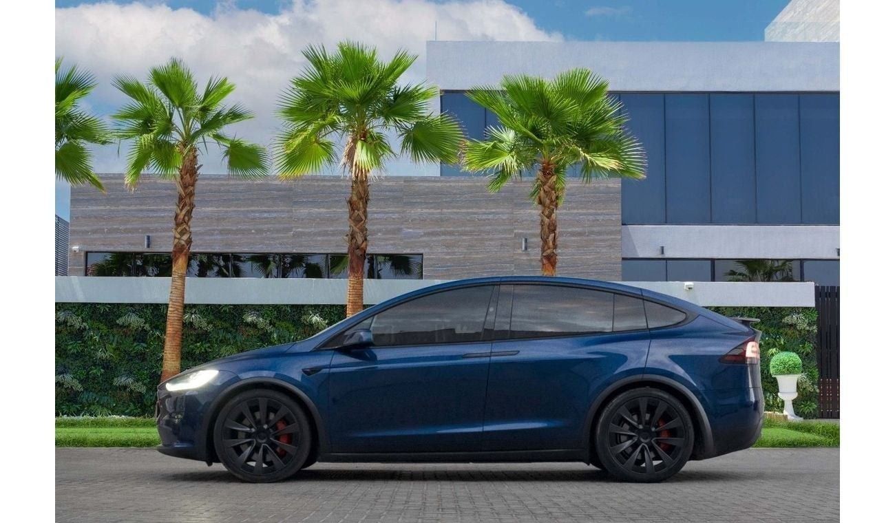 تسلا موديل اكس Plaid  | 6,560 P.M  | 0% Downpayment | Agency Warranty!