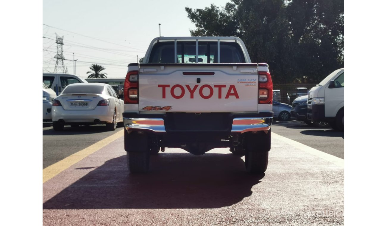 Toyota Hilux 2.7L MODEL 2021 4X4 DVD REAR CAMERA PUSH START  REAR AC WITH COOL BOX RED  IN SIDE EXPORT ONLY