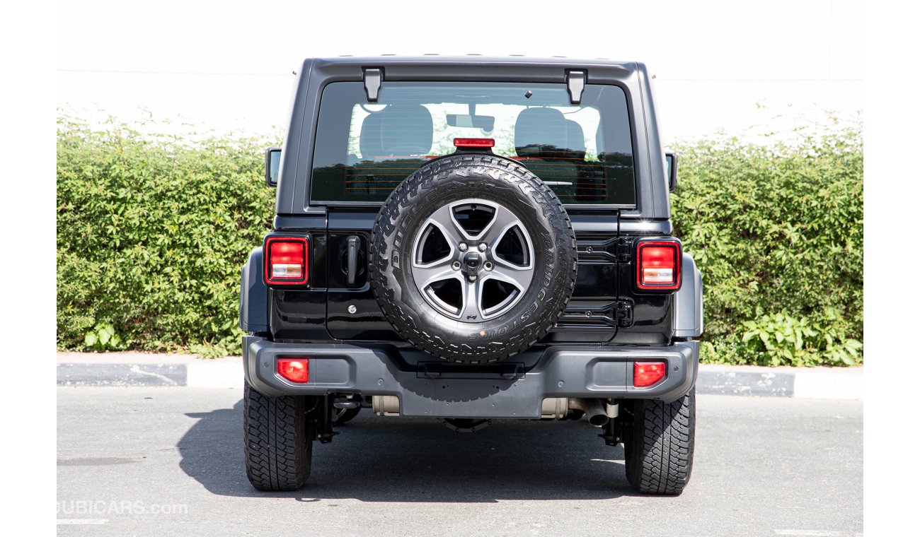 Used Jeep Wrangler GCC ASSIST AND FACILITY IN DOWN PAYMENT 2530 AED