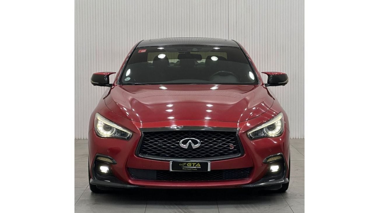 Infiniti Q50 2018 Infiniti Q50 S Redsport, Warranty, Full Service History, Carbon Fiber Package, GCC