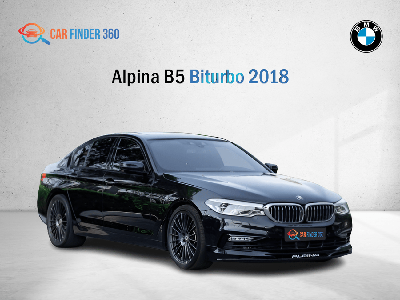 BMW Alpina Alpina B5 Biturbo 2018 – 4.4L V8 / GCC / 60,000 KM / Mint Condition