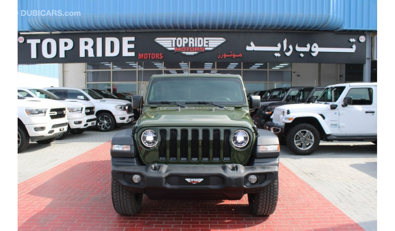 Jeep Wrangler UNLIMITED SPORT 3.6L 2021 - FOR ONLY 1,993 AED MONTHLY