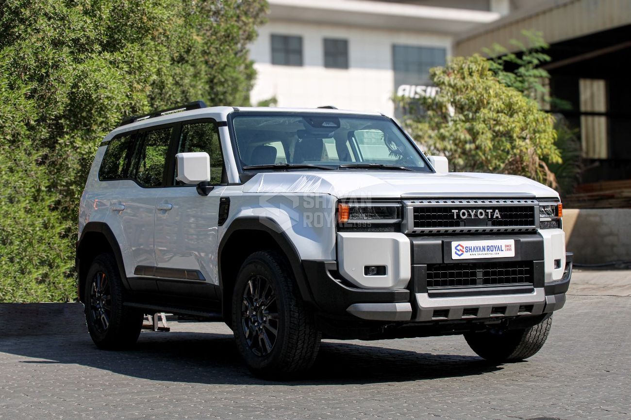 تويوتا برادو LHD 2.4L PETROL ALL ROUNDER FULL OPTION 4WD AT 7-SEATS | RADAR | 2025MY