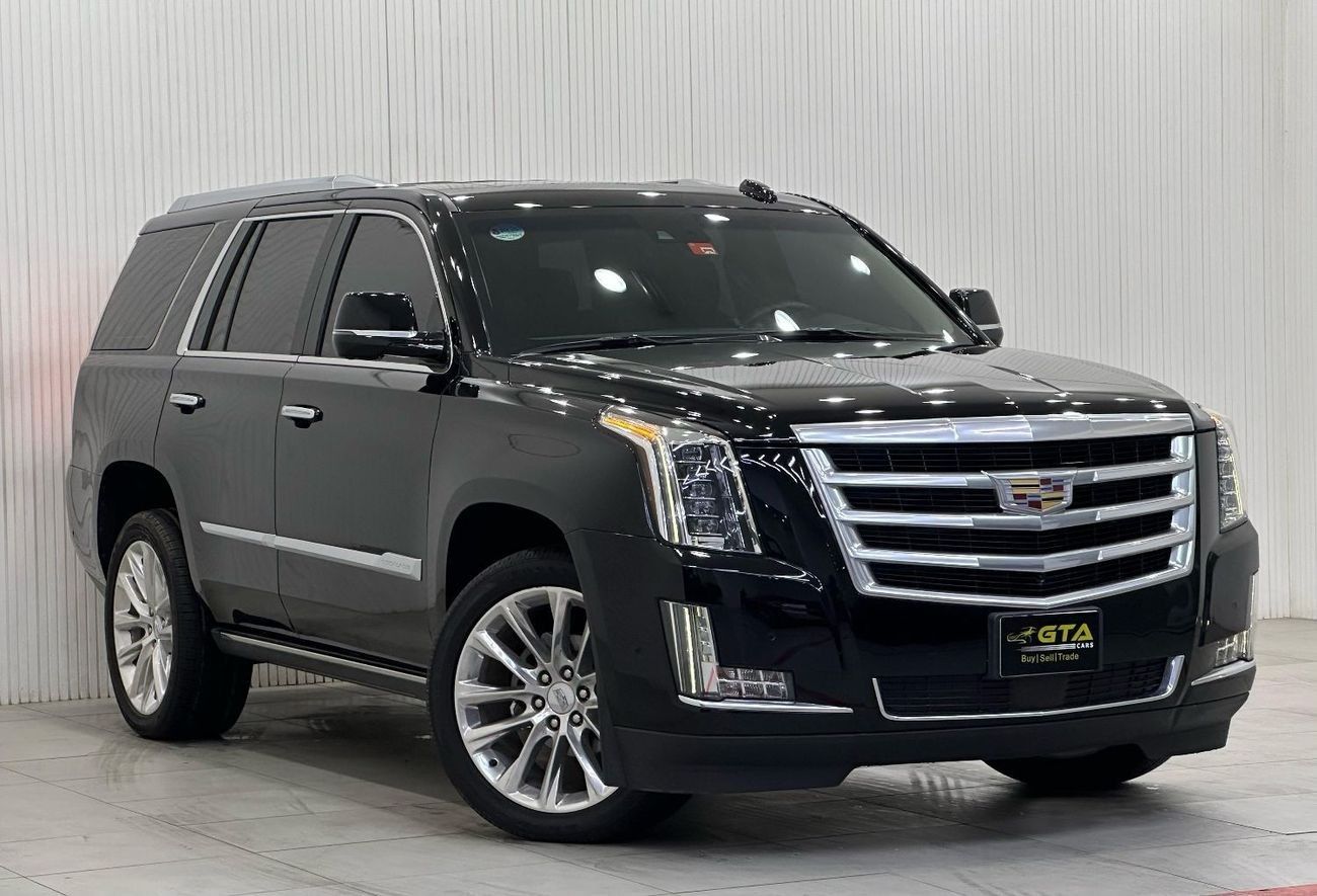 كاديلاك إسكالاد Std 6.2L 2019 Cadillac Escalade, 6.2 V8 4WD, 420bhp, 10 Auto Speed Gearbox. AED 199,000 or AED 3,117