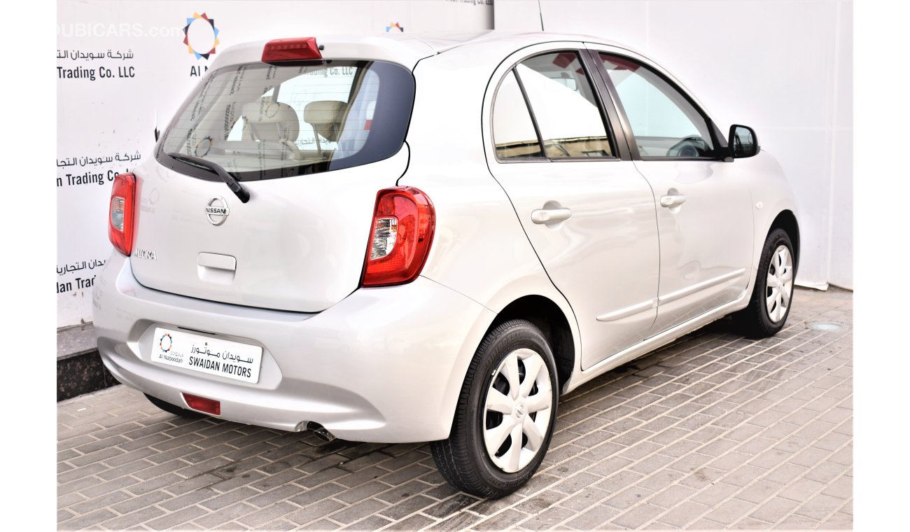 Nissan Micra AED 600 PM | 0% DP | 1.5L SV GCC WARRANTY