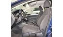 Volkswagen Jetta LOW MILEAGE!! Volkswagen Jetta 2015 Model!! in Blue Color! GCC Specs