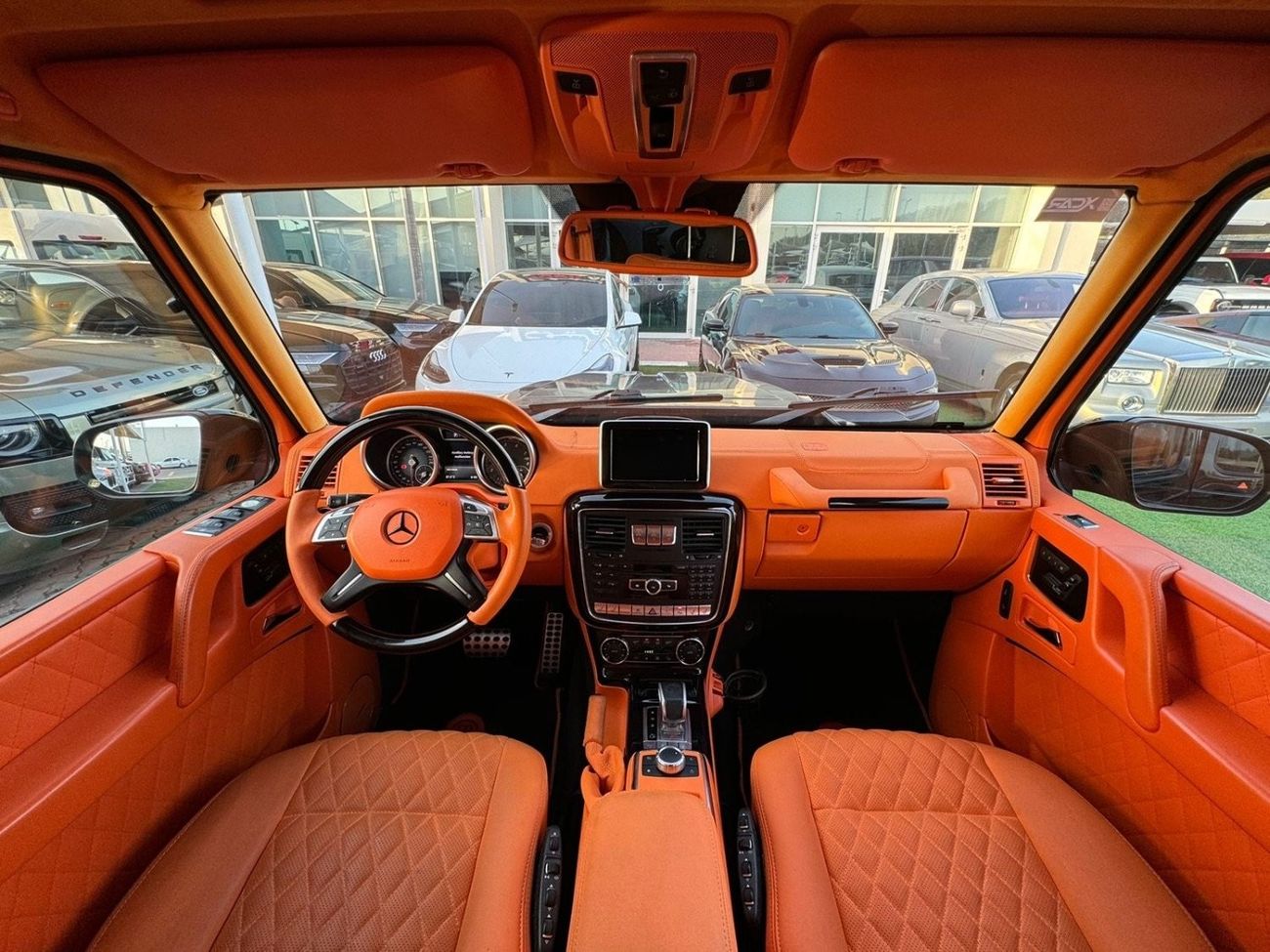 Mercedes-Benz G 500 4X4 MERCEDES BENZ AMG G500 GCC 2016 Bodykit BRABUS 2020 FULL CARBON FIBER