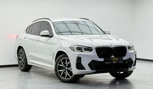 بي أم دبليو X4 2022 BMW X4 xDrive30i M-Sport Pro, 2027 BMW Warranty + Service Pack, Very Low Km, Fully Loaded, GCC