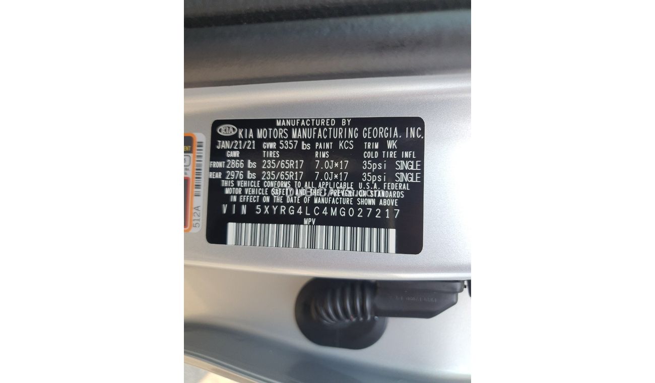 Kia Sorento Base KIA SORONTO 2021 MODEL CLEAN CAR