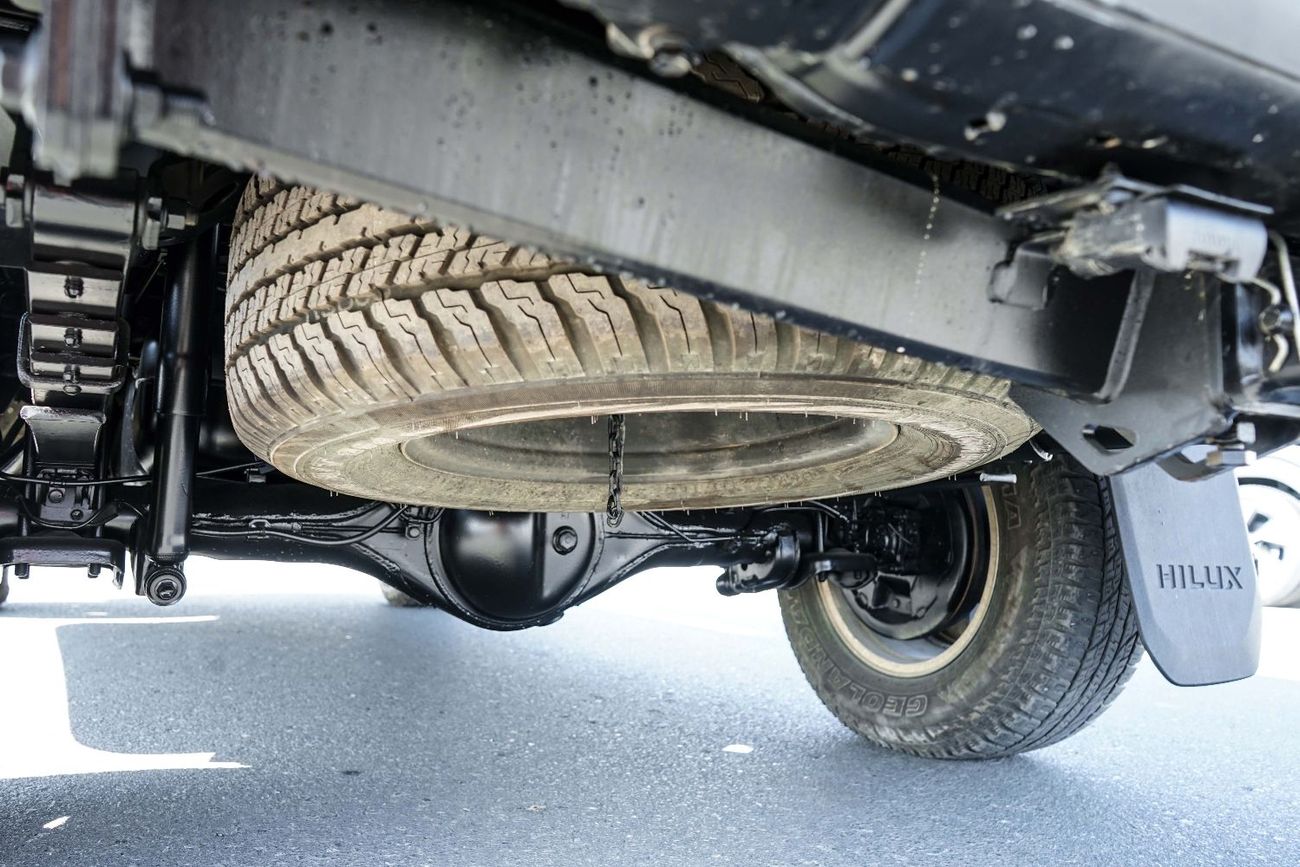 تويوتا هيلوكس The Toyota Hilux is a famously tough and versatile pickup truck, known for its rugged reliability an