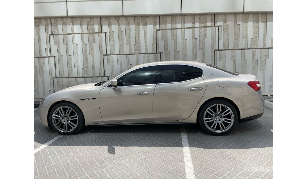 Maserati Ghibli Ghibli 3.0L | GCC | EXCELLENT CONDITION | FREE 2 YEAR WARRANTY | FREE REGISTRATION | 1 YEAR FREE INS