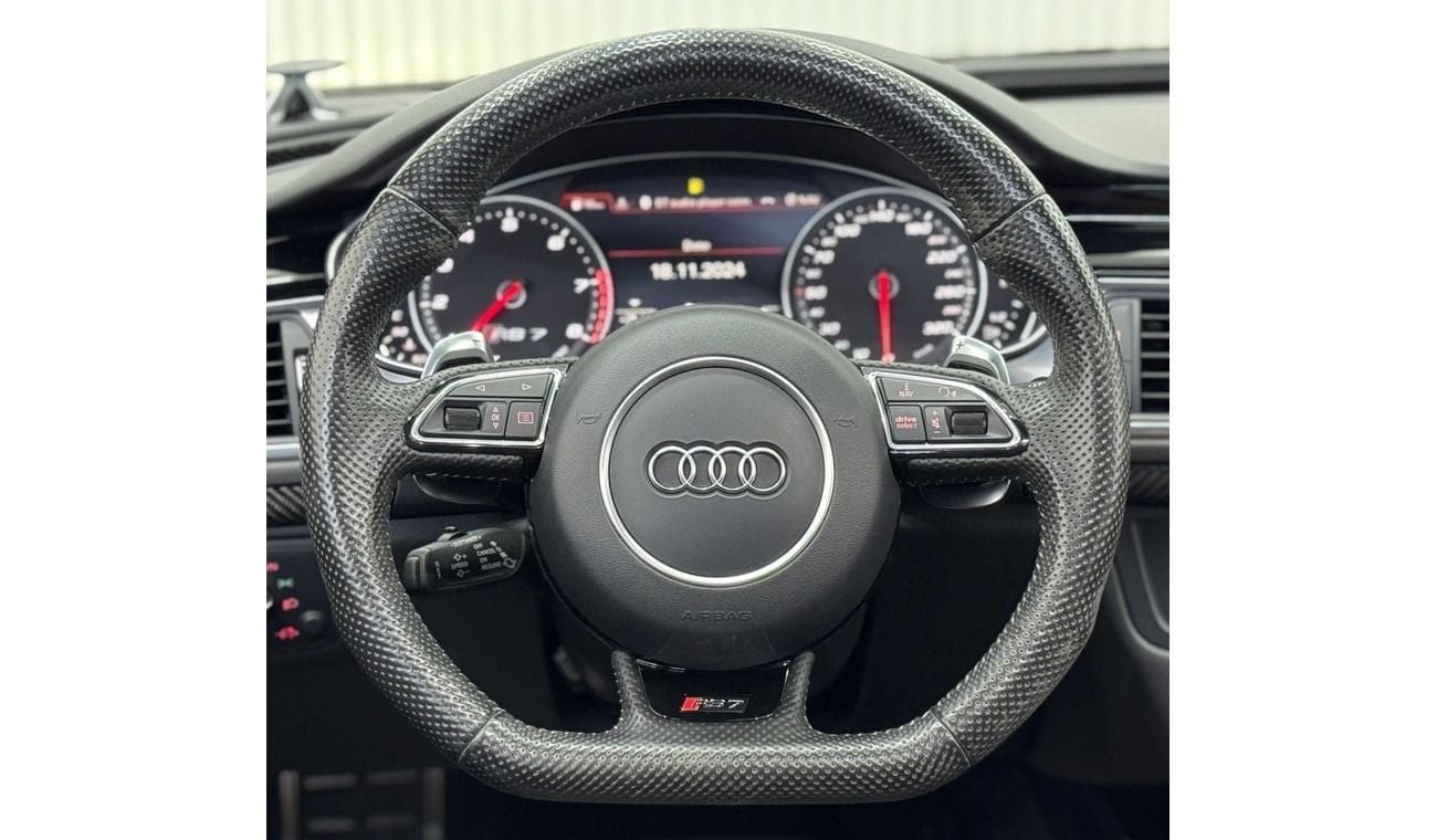 أودي RS7 TFSI Performance 4.0L 2016 Audi RS7 Quattro, Full Service History, Carbon Fiber Package, Excellent C