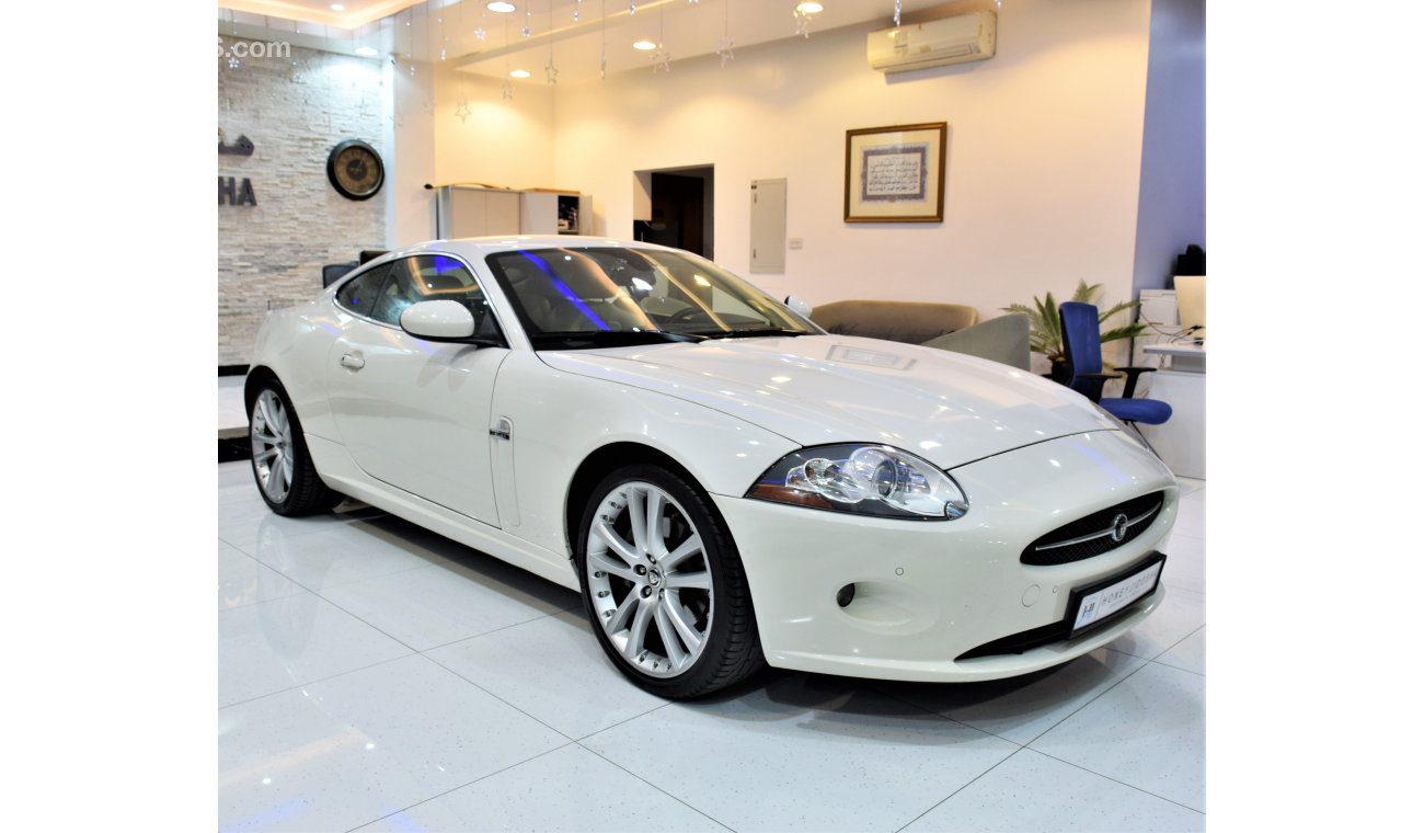 جاغوار XK EXCELLENT DEAL for our Jaguar XK 4.2 ,2007 Model!! in Whtie Color! GCC Specs