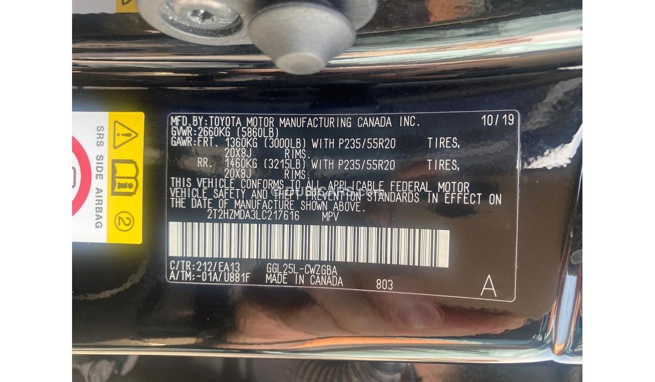 Lexus RX350 2020 LEXUS RX350 4x4 IMPORTED FROM USA